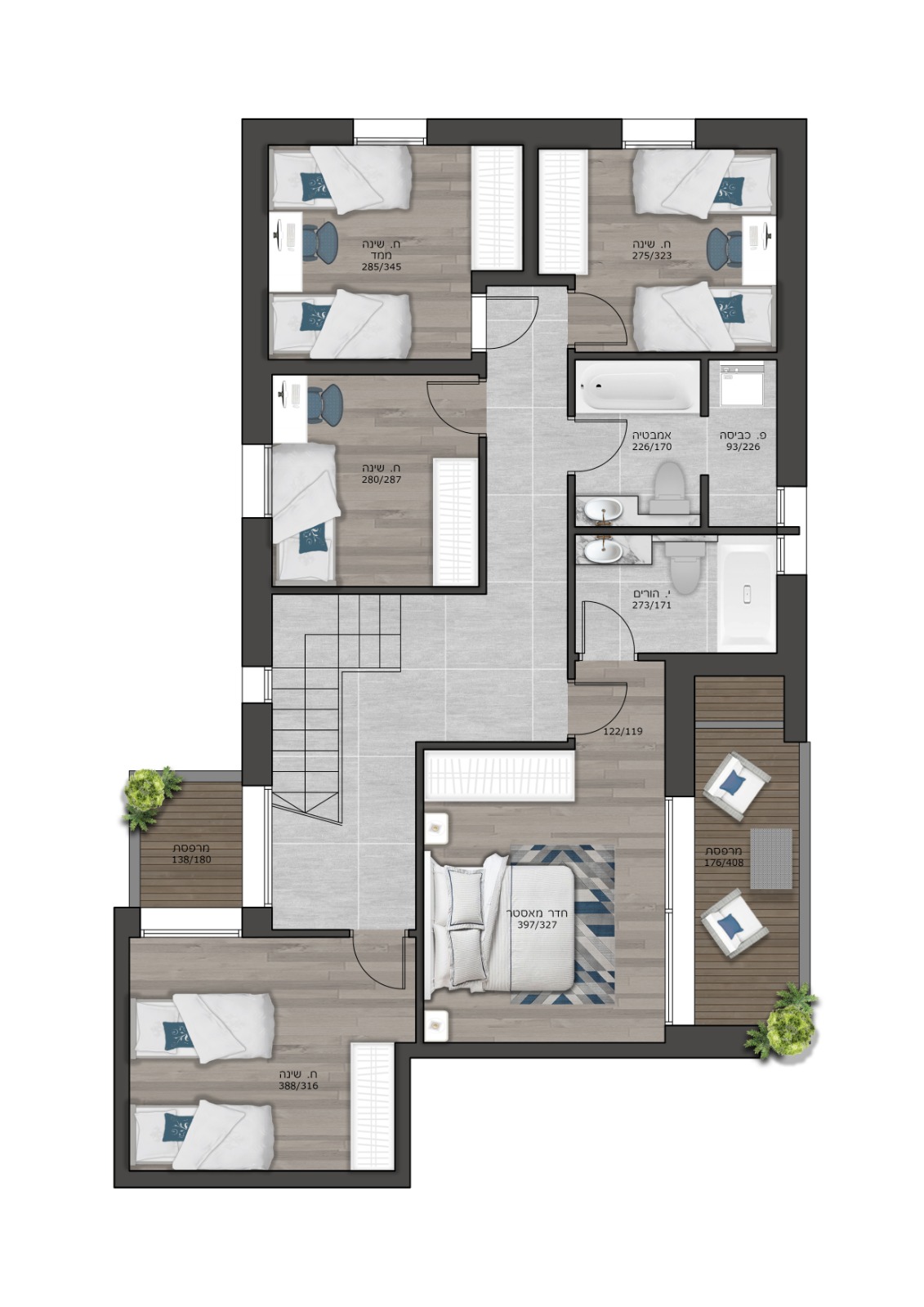 Apartment #23- Upper Level