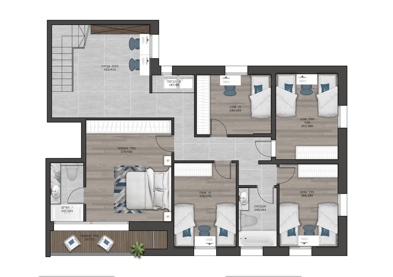 Apartment #24- Upper Level