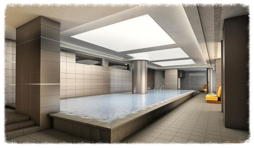 Swimming Pool in Building